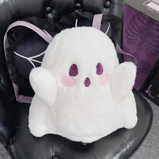 New Cute Ghost Plush Backpack for Girls